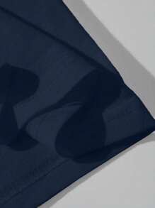 Men's Letter Graphic Round Neck Casual Commute T-Shirt