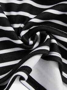 SHEIN 3入幼童男孩休閒舒適高領長袖t恤套裝 - 彩色 - 查看 8