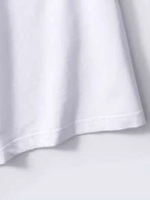Manfinity LEGND Men'S Cartoon Printed Round Neck T-Shirt - White - View 5