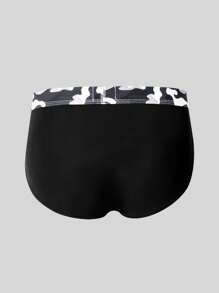 Men'S Camouflage Printed Triangle Underwear (5pcs/Set) - Multicolor - View 4