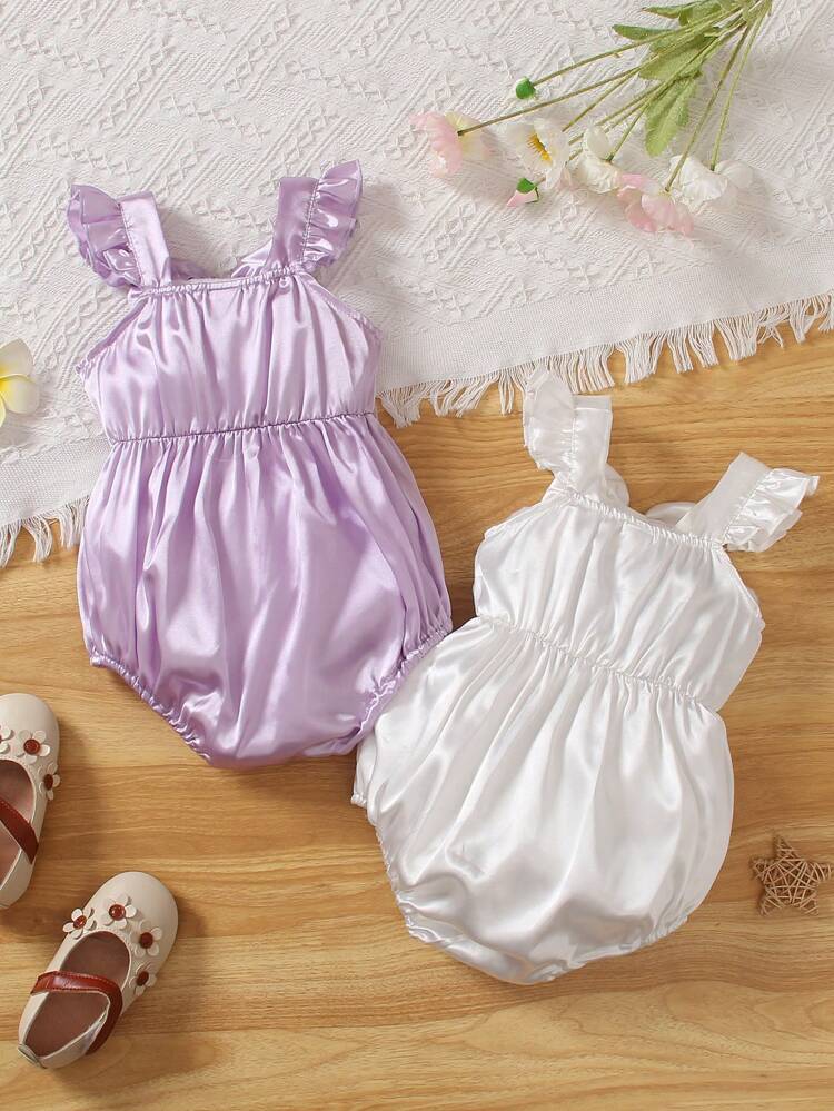 Baby Girls' Elegant & Gorgeous Bodysuit & Headband Set