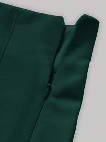 SHEIN MOD 女式纯色半身裙