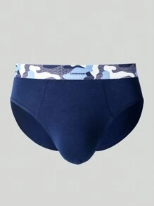 Men'S Camouflage Printed Triangle Underwear (5pcs/Set) - Multicolor - View 5