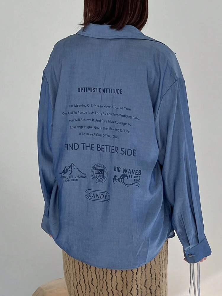 Long Sleeve Shirt With Double Pockets