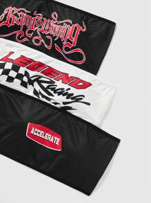 ROMWE Street Life 3 件女式數位印花內衣套裝 - 彩色 - 查看 4