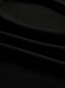 Xyvia Lace Spaghetti Strap Women's Camisole - Black - View 5