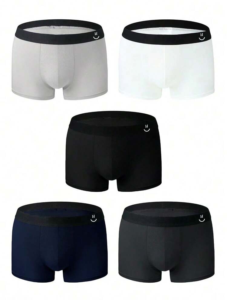 Men'S Breathable Boxer Briefs (5pcs)