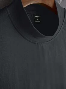 Manfinity Homme Men's Cartoon Printed T-Shirt - Dark Grey - View 5