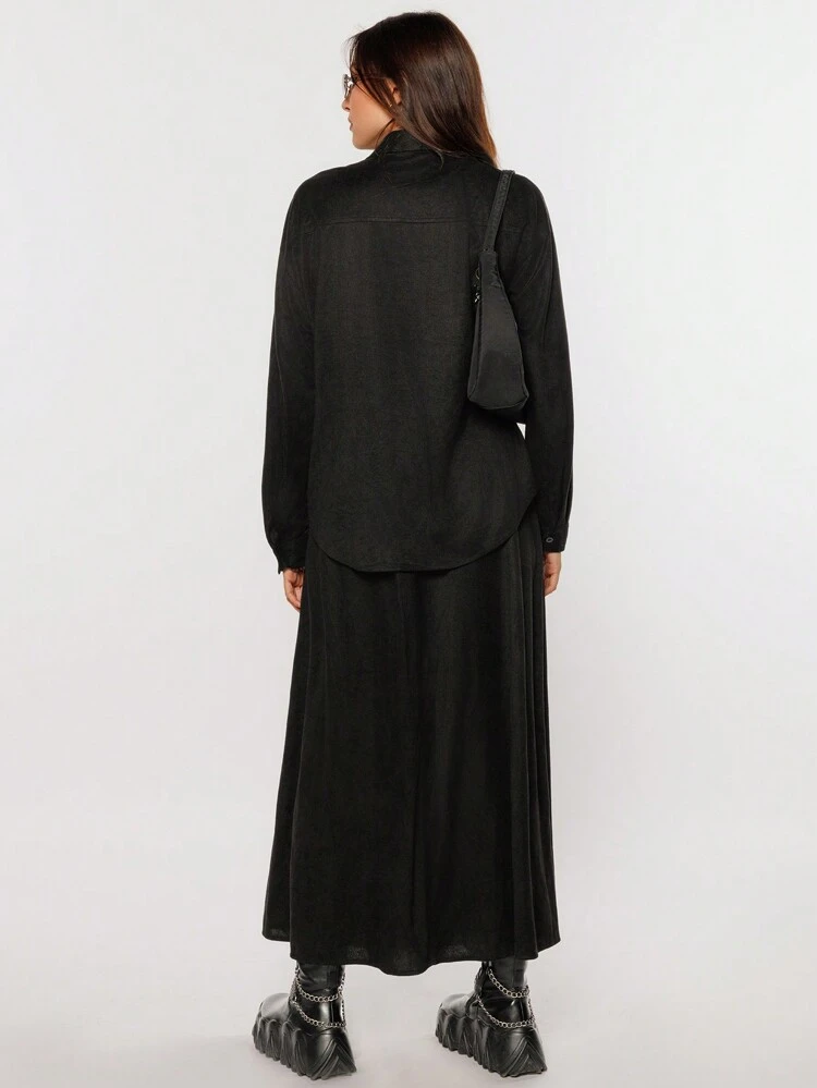 Women'S Shirt And Skirt Set