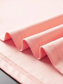 簡約蜻蜓和字母印花女款休閒基本t恤 - 粉色 - 查看 5