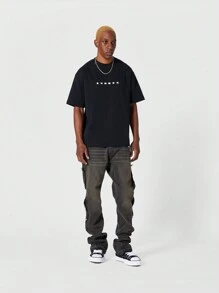 SUMWON Vaquero de trabajo con ajuste acampanado