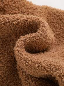 SHEIN 嬰兒男童休閒鬆身長袖上衣,帶有3d狗耳朵設計 - 彩色 - 查看 5