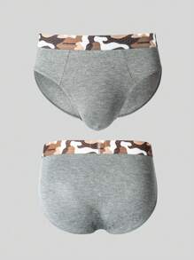 Men'S Camouflage Printed Triangle Underwear (5pcs/Set) - Multicolor - View 7
