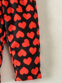 Baby Boys' Gentleman Style 3pcs Set With Love Print - Red - View 7