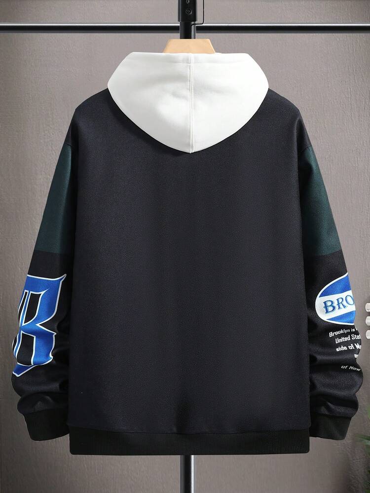 Men's Digital Printing Baseball Jacket