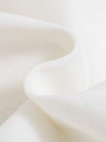 SHEIN Baby Boys' Cartoon Animal Pattern Short Sleeve Romper - White - View 6