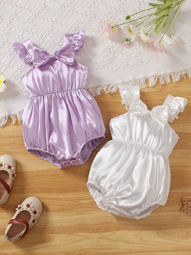 Baby Girls' Elegant & Gorgeous Bodysuit & Headband Set