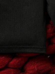 Baby Girls' Stylish Basic T-Shirt - Black - View 3