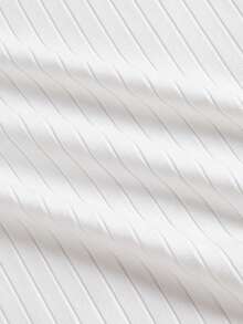 GENTILAND Men Contrast Trim Polo Shirt - White - View 4