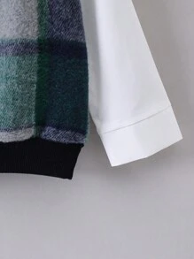 SHEIN Camisa De Cuadros 2 En 1 Para Niños (pequeños) - Multicolor - Ver 4