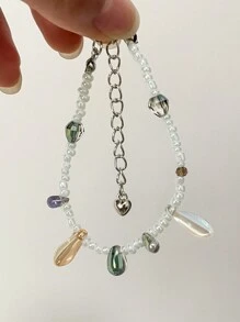 ROMWE Fairycore 1條水晶珠手鍊(隨機顏色) - 彩色 - 查看 2