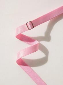 SHEIN Women's Sequin Decorated Bra - Pink - View 5