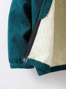 SHEIN 男童休闲保暖内衬 2 件套 - 藍色 - 查看 3