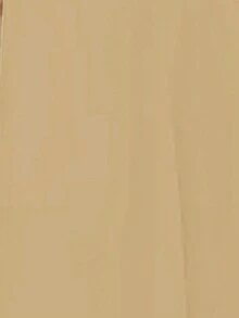 SHEIN LUNE 女式純色開衫西裝外套 - 卡其色 - 查看 4