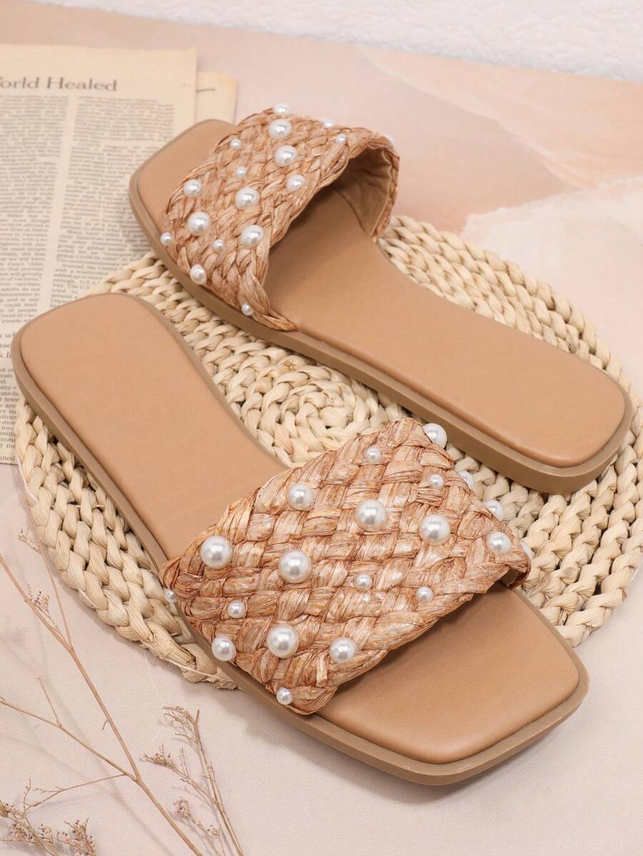 SHUZIA Women'S Flat Sandals - Brown - View 1