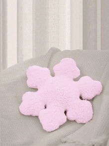 ROMWE Kawaii 聖誕雪花靠枕類 - 粉色 - 查看 2