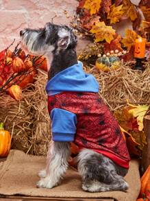 Petsin Halloween Spider Hoodie For Pet, 1pc - Multicolor - View 8