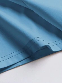 Manfinity Homme 2入組男士色塊字母印花t恤套裝 - 彩色 - 查看 4