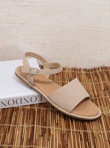 SHUZIA Của phụ nữ Dép phẳng - Màu be - Xem 4