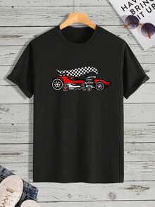 Manfinity LEGND 男士汽車印花t恤