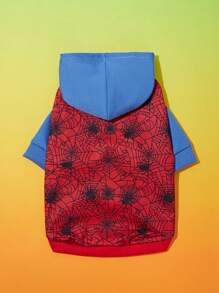 Petsin Halloween Spider Hoodie For Pet, 1pc - Multicolor - View 6