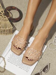 SHUZIA Women'S Flat Sandals - Brown - View 2