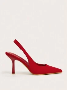 Herbst/Winter 2025 Hochzeitsfeier Feiertag Lässig Elegante und stilvolle rote Spitze Zehen Knöchelriemen Dünne High Heel Sandalen für Frauen, Elegant, Damen Pumps