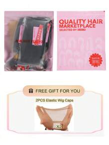 4pcs 4 X 4 Lace Closure Kinky Straight Human Hair Bundles With Closure Virgin Hair Extension Closure And 3 Bundles Real Double Weft Hair Weave Cheap Hair Daily Use Natural Black Color - Natural Black - View 8