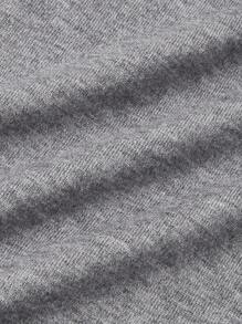 Manfinity NiteLyfe Men'S Solid Color Turtleneck Sweater - Grey - View 5