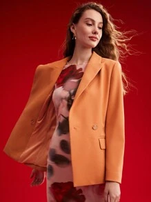MOTF PREMIUM Vrouwen Puntig Kraag Blazers Jassen