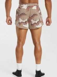 Manfinity Sport Corelite Men's Camouflage Printed Athletic Shorts - Multicolor - View 2