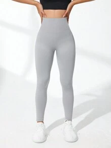 Easithlete Quần Leggings Thể thao Nữ - Màu Xám nhạt - Xem 7