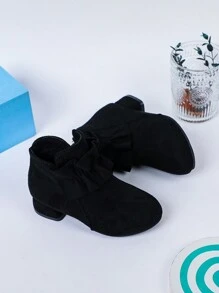 Fashionable And Comfortable Outdoor Boots For Children, Black (Girls) - Black - View 6