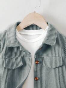 SHEIN Bộ Bé trai - Màu xanh lam - Xem 3