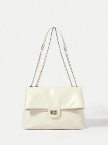 BizChic 單肩包 - 米色 - 查看 1