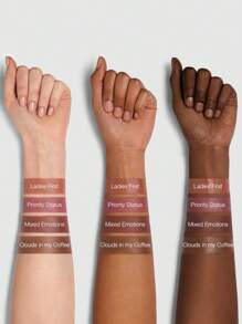 SHEGLAM Cosmic Crystal Matte Lipstick - Mixed Emotions 4 Colors Moisturizing Soft Matte Lipstick Anti-Drying Smooth Lip Makeup Winter Gifts Lipstick - Mixed Emotions - View 3