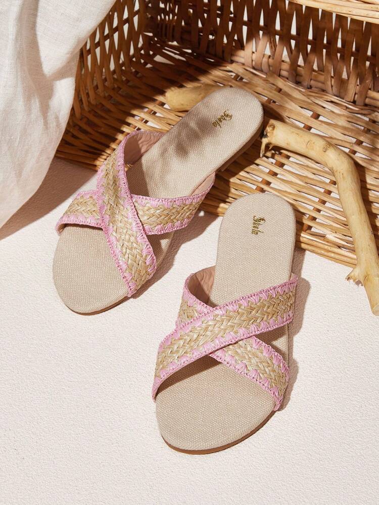 Women's Flat Heel Summer Slippers