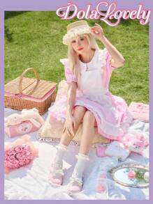 Dola Lovely 女平底鞋 - 粉色 - 查看 5