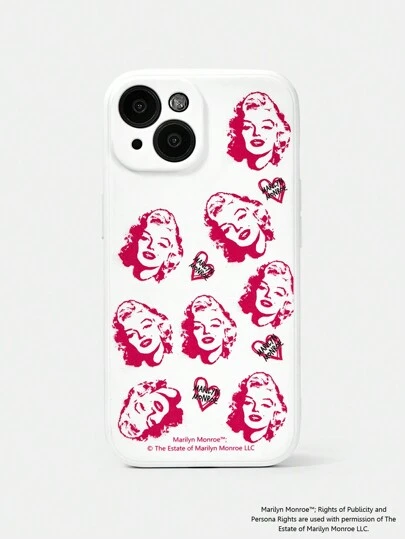 Marilyn Monroe X SHEIN 圖案印花手機殼
