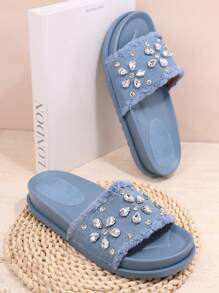 SHUZIA Women'S Flat Sandals Holiday Vacay Vibe For And Summer Shoes Spring Shoes Spring Break Easter Vacation Shoes Casual Shoes Beach Shoes Mother's Day Present